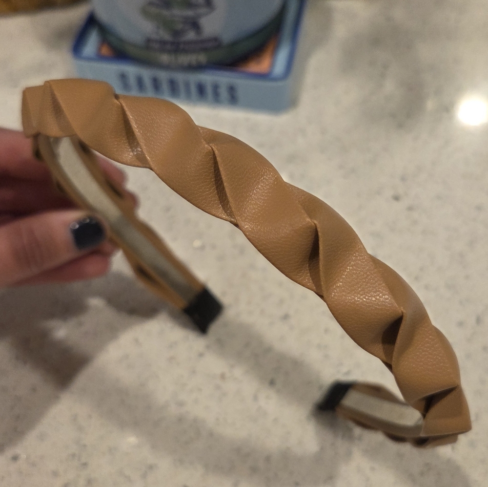 Brown "Leather" Headband